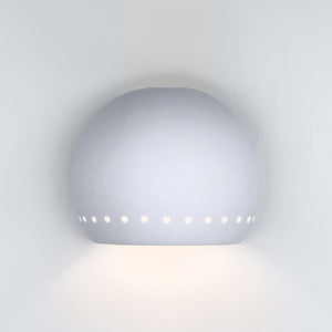 A-19 - 1603D-A31 - One Light Wall Sconce - Islands of Light - Satin White