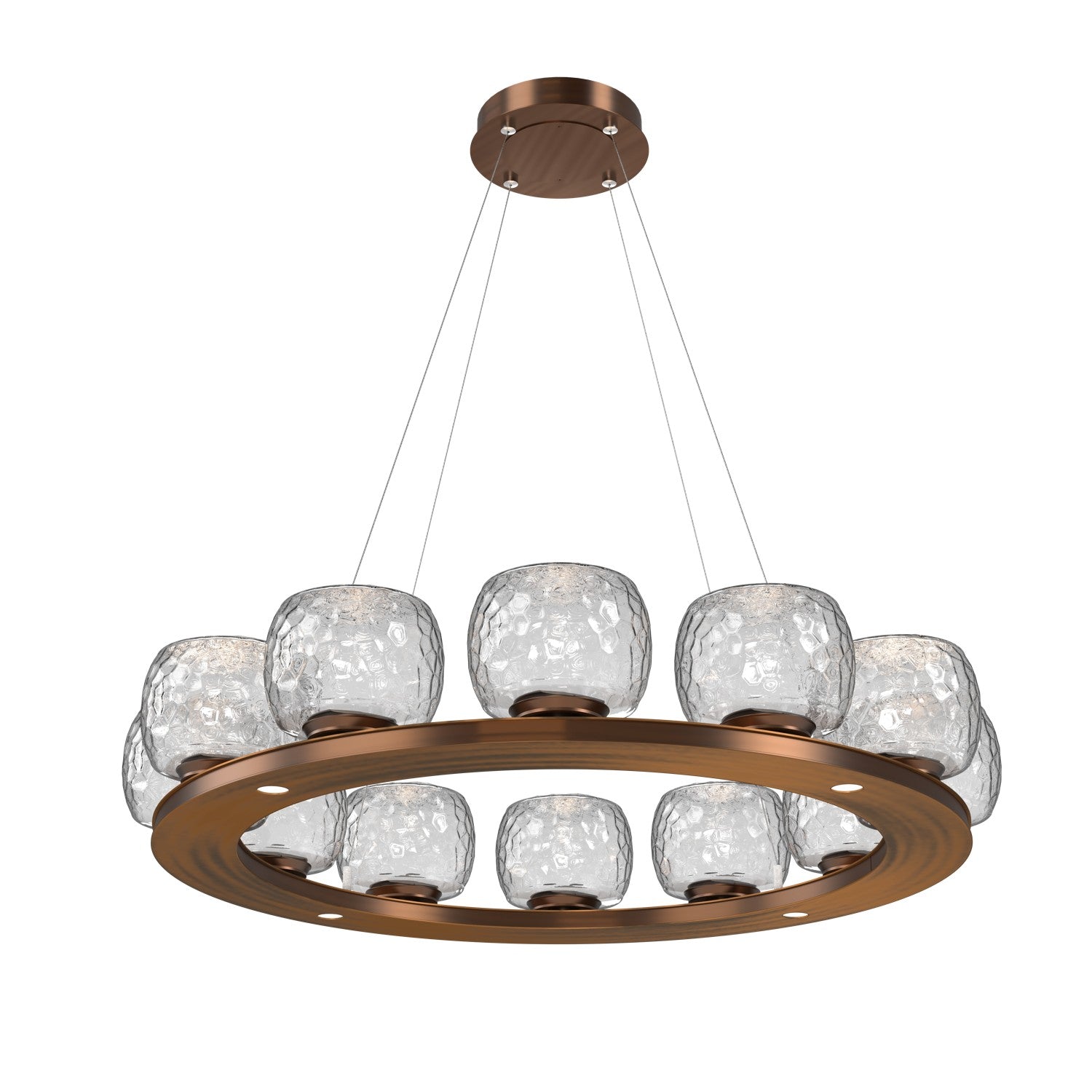 Hammerton Studio - CHB0091-0C-RB-C-CA1-L3 - LED Chandelier - Vessel - Oil Rubbed Bronze