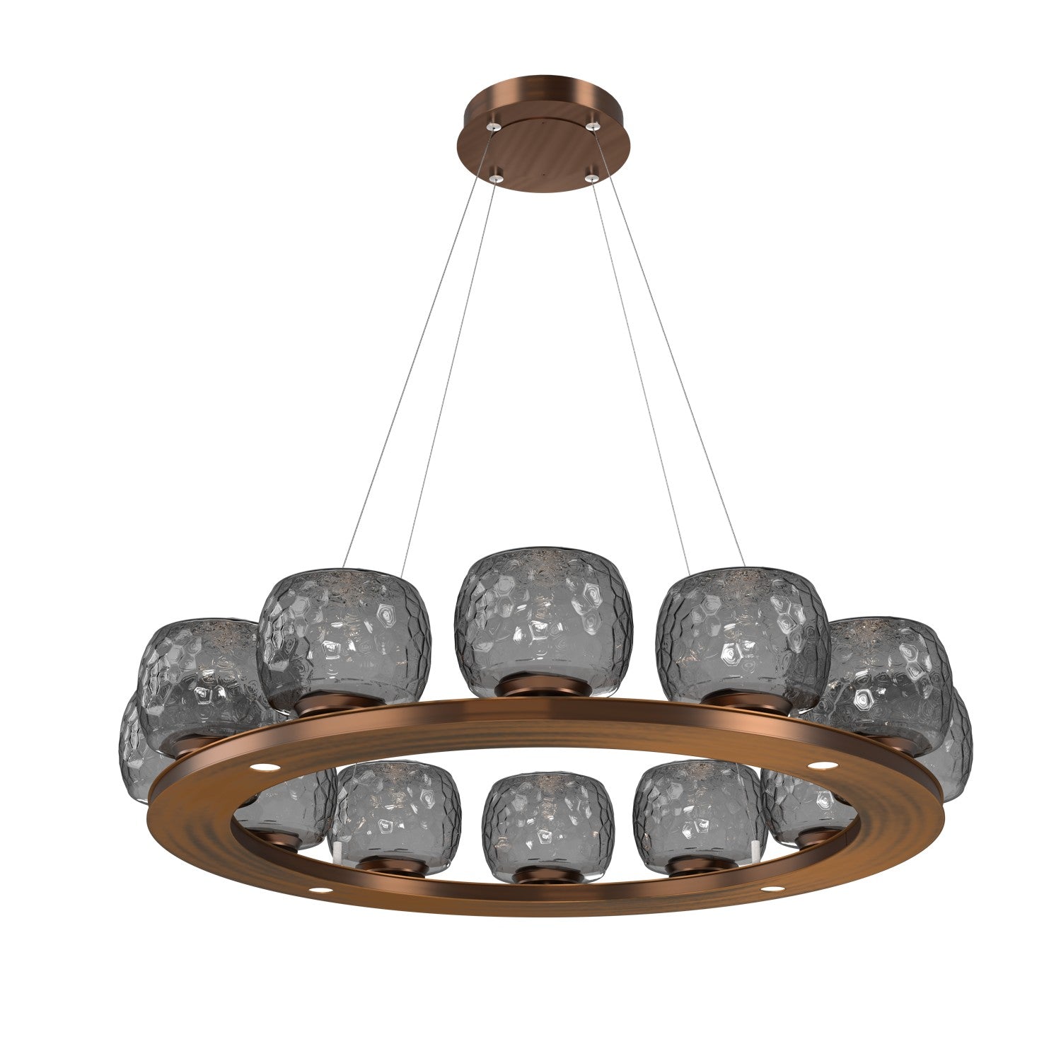 Hammerton Studio - CHB0091-0C-RB-S-CA1-L3 - LED Chandelier - Vessel - Oil Rubbed Bronze