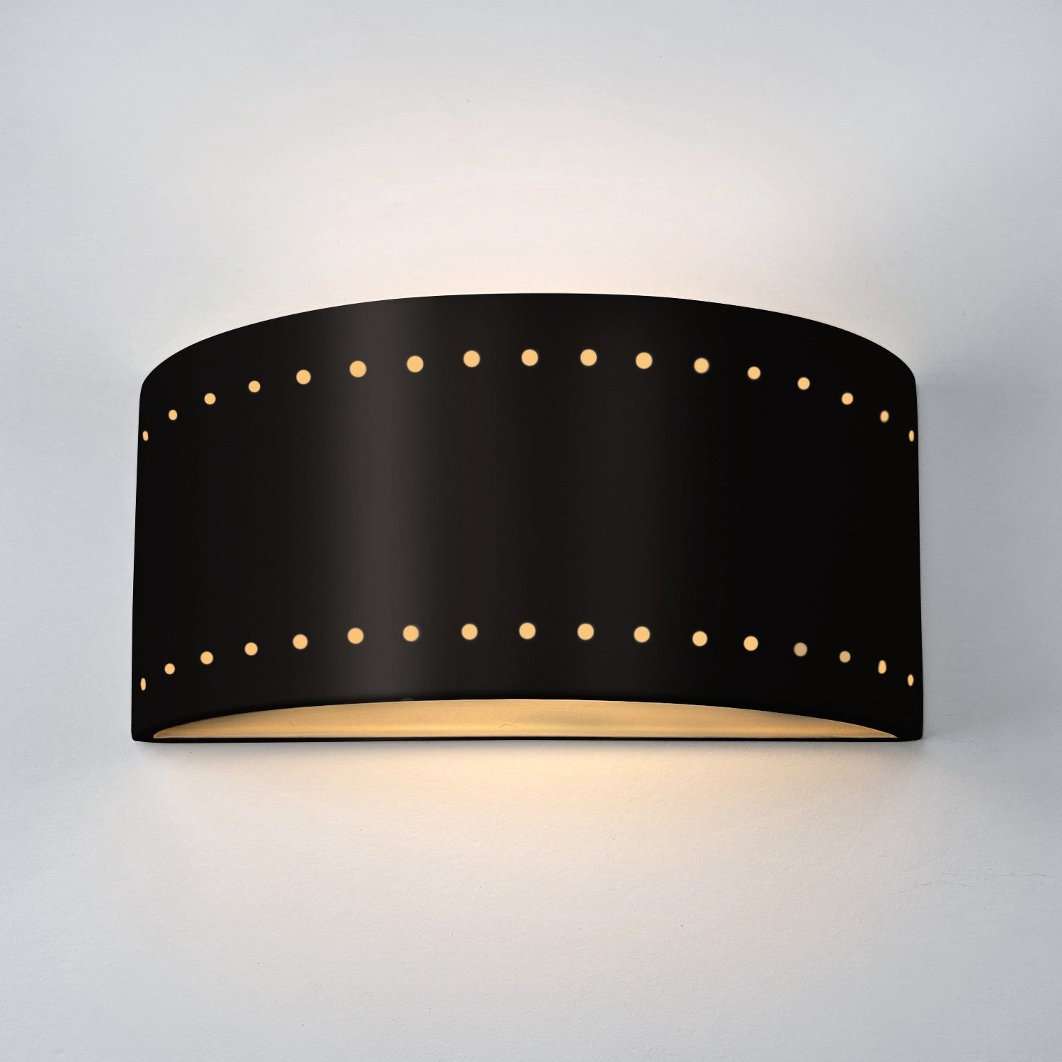 A-19 - 1704-A30 - One Light Wall Sconce - Islands of Light - Slate Black