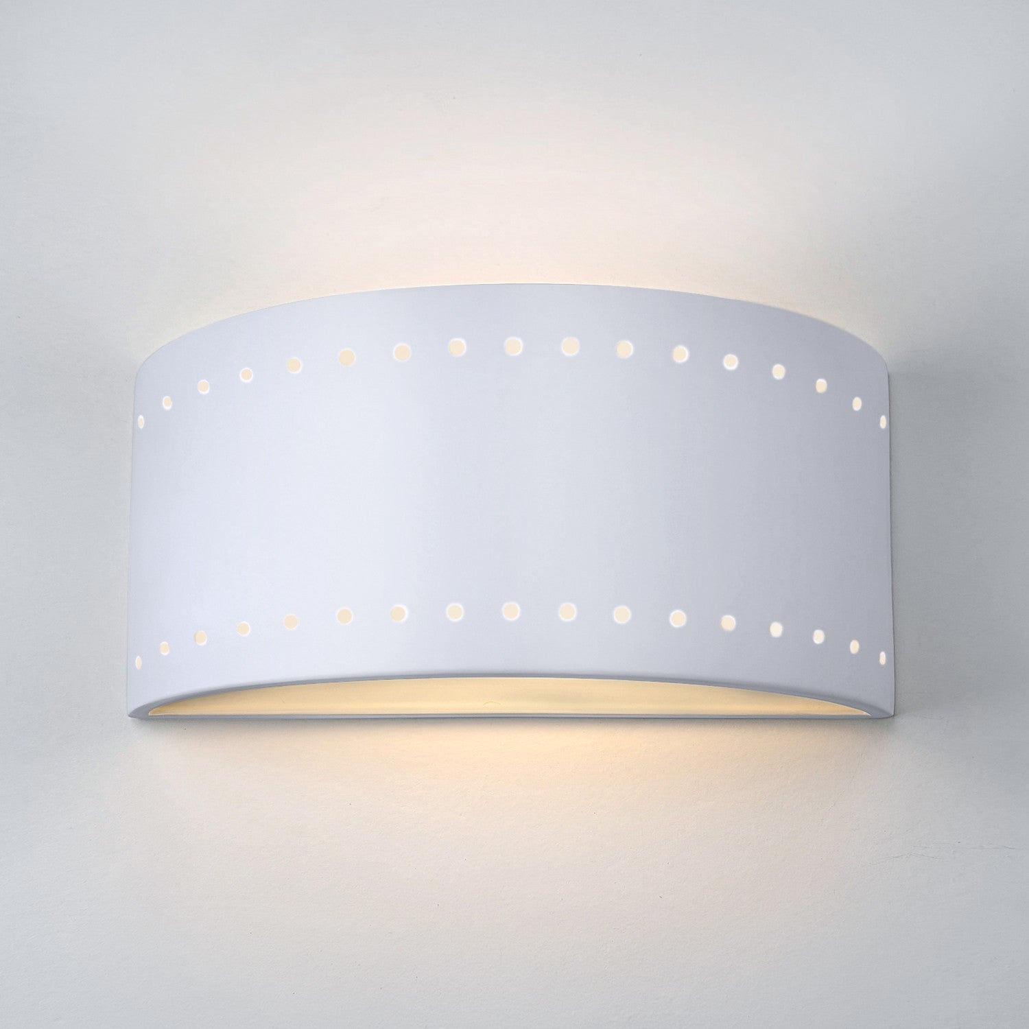 A-19 - 1704-A31 - One Light Wall Sconce - Islands of Light - Satin White