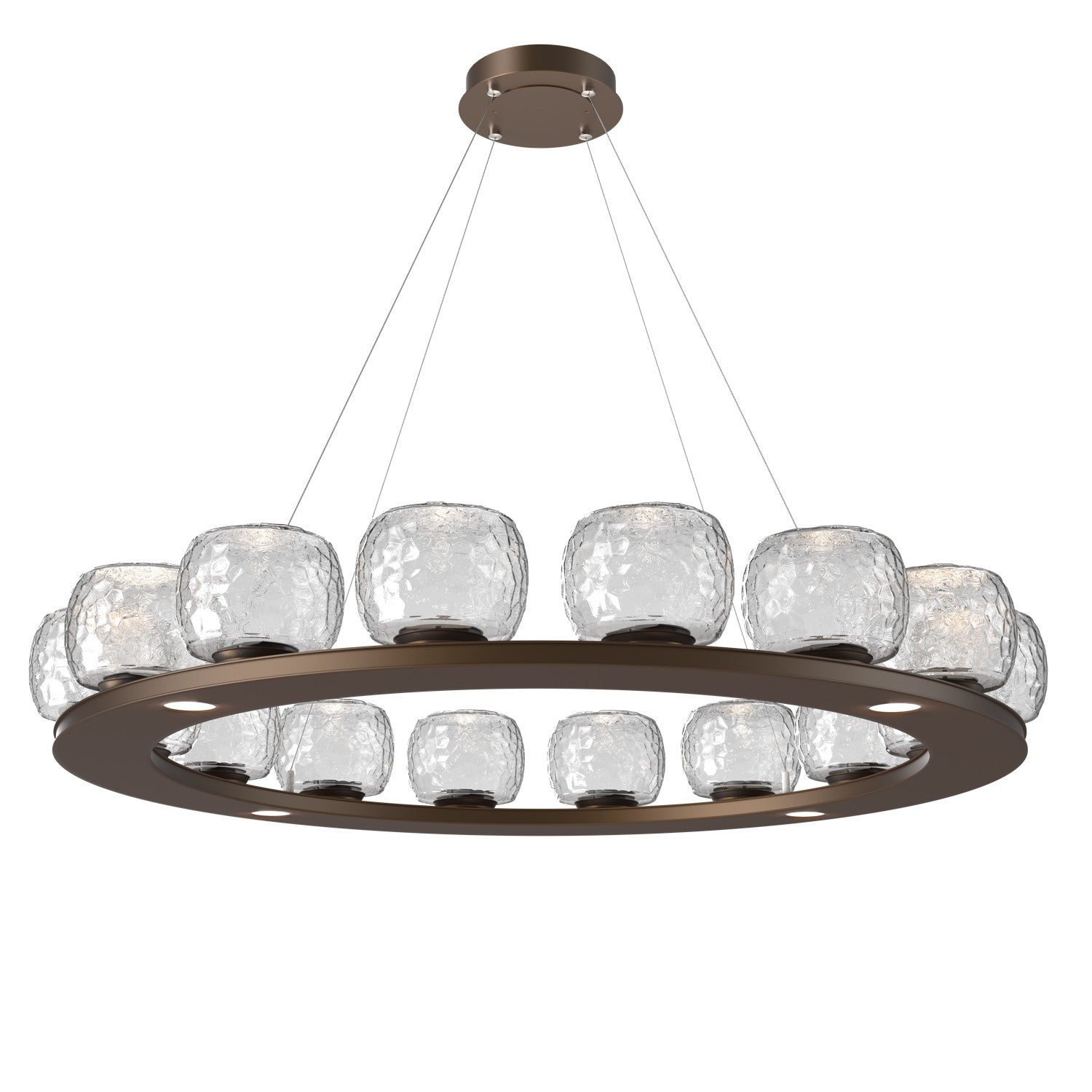 Hammerton Studio - CHB0091-0D-FB-C-CA1-L3 - LED Chandelier - Vessel - Flat Bronze