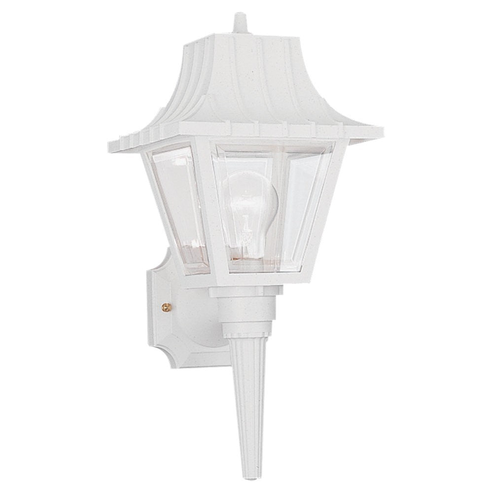 Generation Lighting. - 8720-15 - One Light Outdoor Wall Lantern - Polycarbonate Outdoor - White