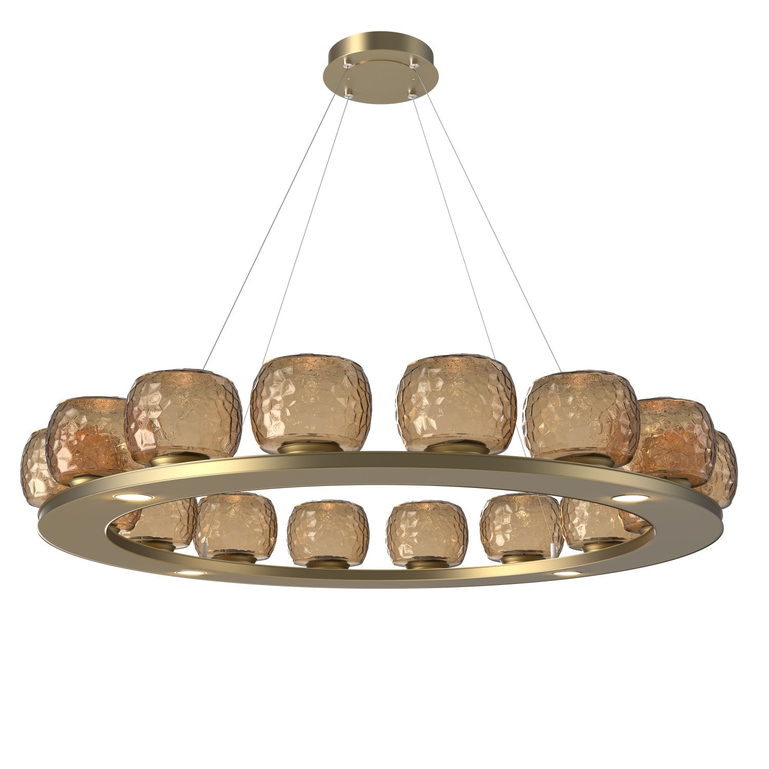 Hammerton Studio - CHB0091-0D-GB-B-CA1-L3 - LED Chandelier - Vessel - Gilded Brass