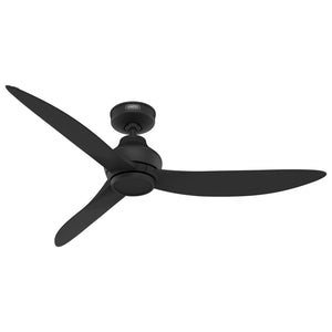 Hunter - 52831 - 52" Ceiling Fan - Mazzini - Matte Black