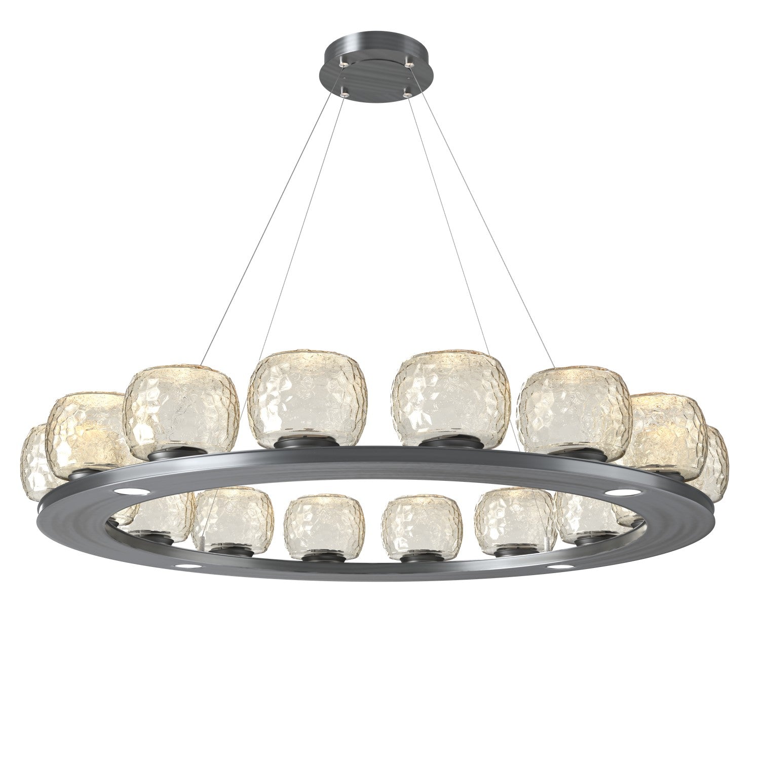 Hammerton Studio - CHB0091-0D-GM-A-CA1-L1 - LED Pendant - Vessel - Gunmetal