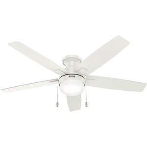 Hunter - 52835 - 52" Ceiling Fan - Anisten - Fresh White