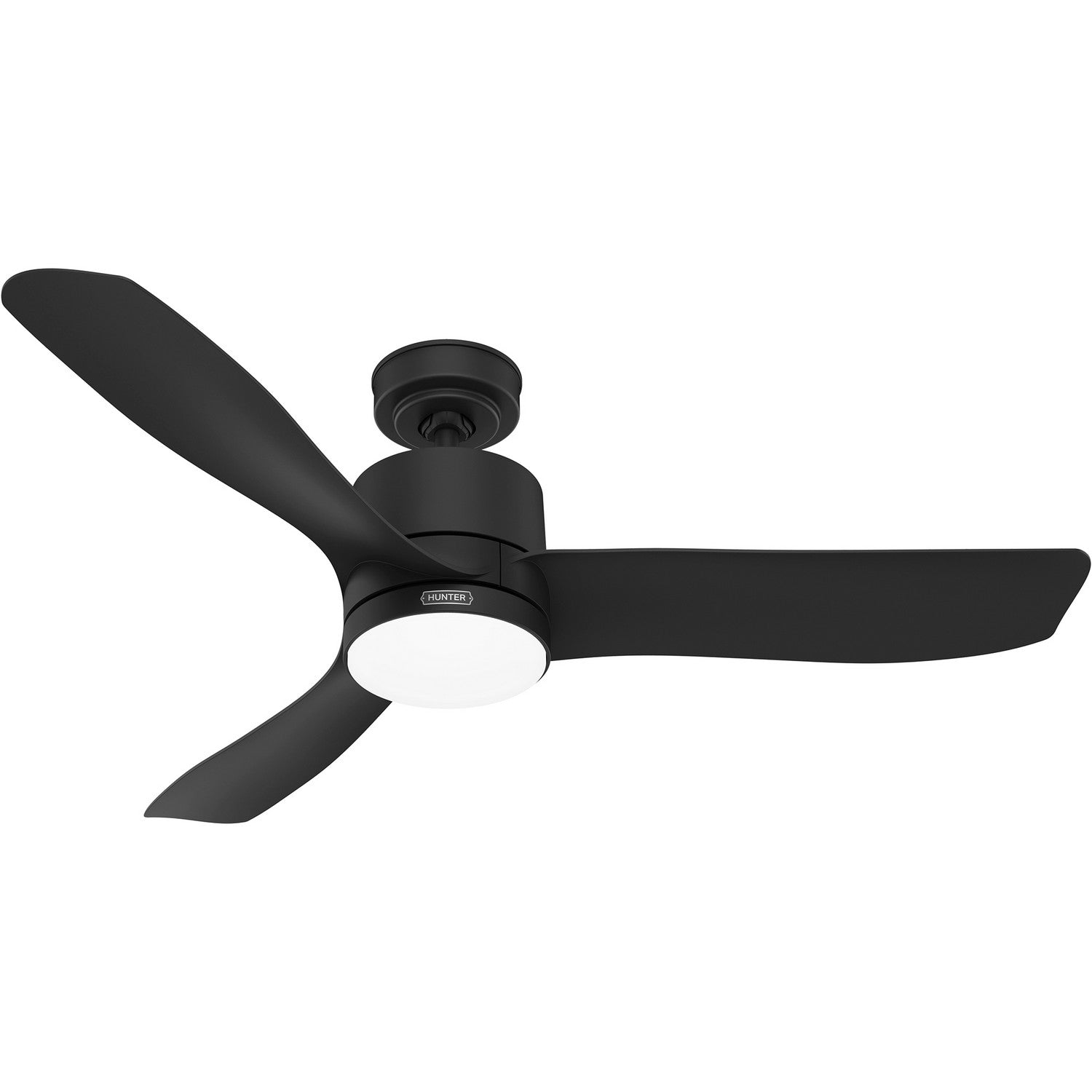 Hunter - 52967 - 52" Ceiling Fan - Bolsa - Matte Black