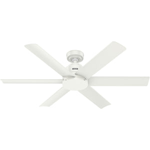 Hunter - 53435 - 52" Ceiling Fan - Kennicott - Fresh White