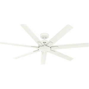 Hunter - 53436 - 60" Ceiling Fan - Downtown - Matte White