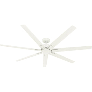 Hunter - 53439 - 72" Ceiling Fan - Downtown - Matte White