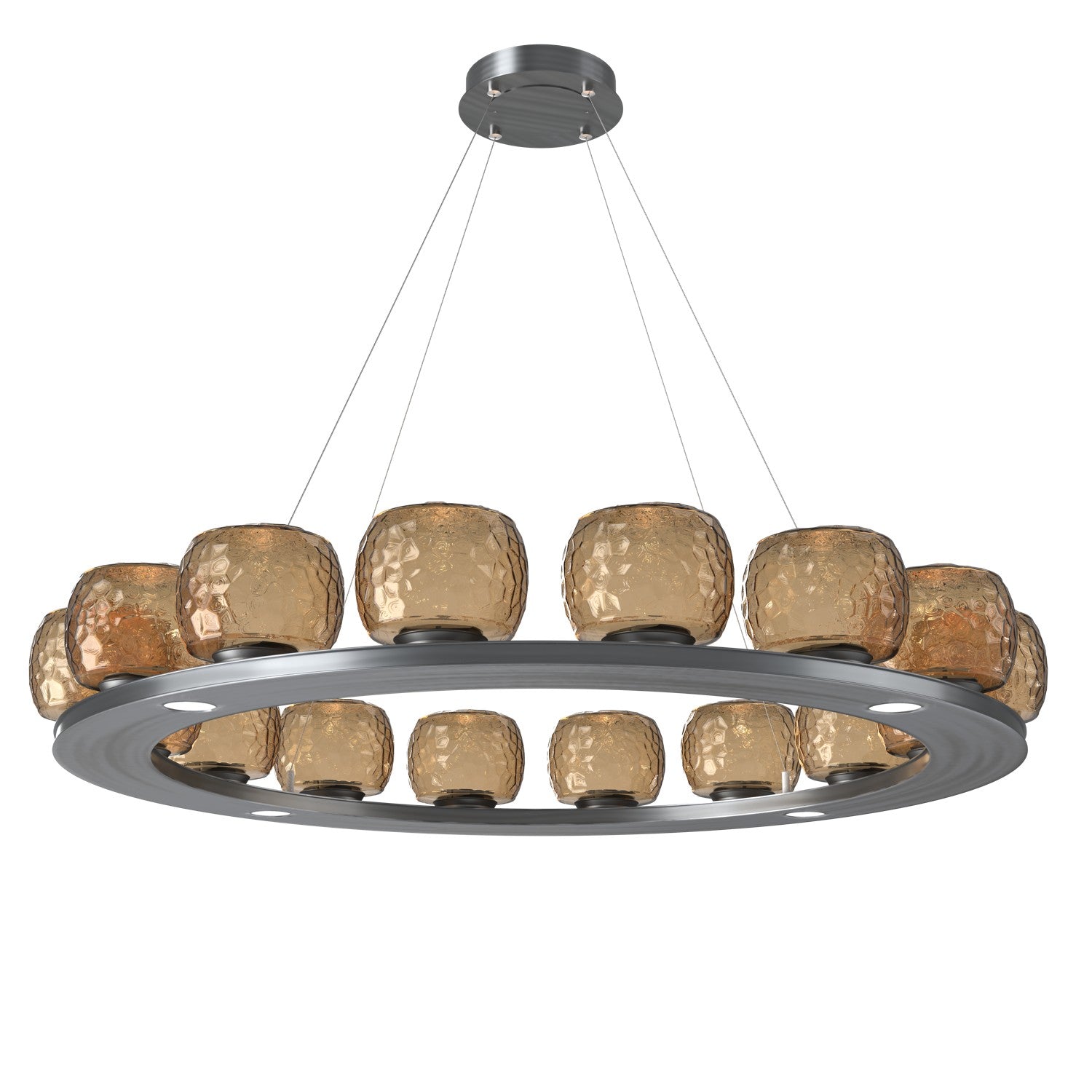 Hammerton Studio - CHB0091-0D-GM-B-CA1-L1 - LED Pendant - Vessel - Gunmetal