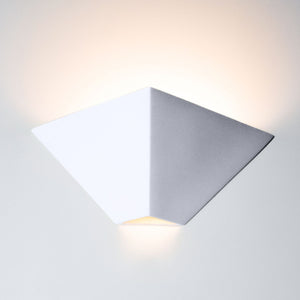 A-19 - 1904-A31 - One Light Wall Sconce - Islands of Light - Satin White