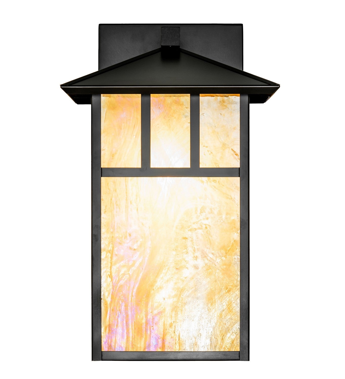 Meyda Tiffany - 267996 - One Light Wall Sconce - Seneca - Craftsman Brown