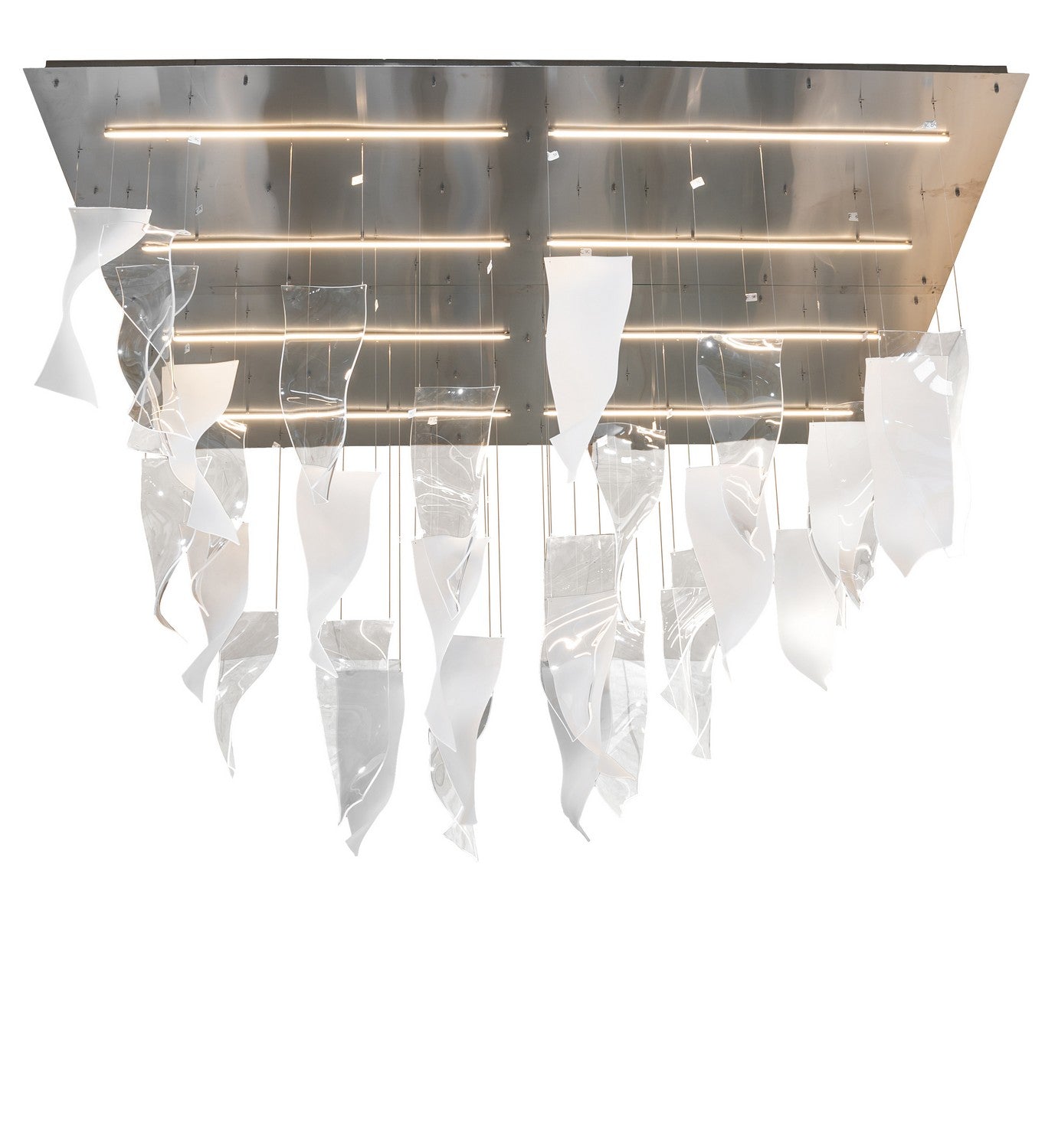 Meyda Tiffany - 268605 - LED Pendant - Allegro - Brushed Stainless Steel