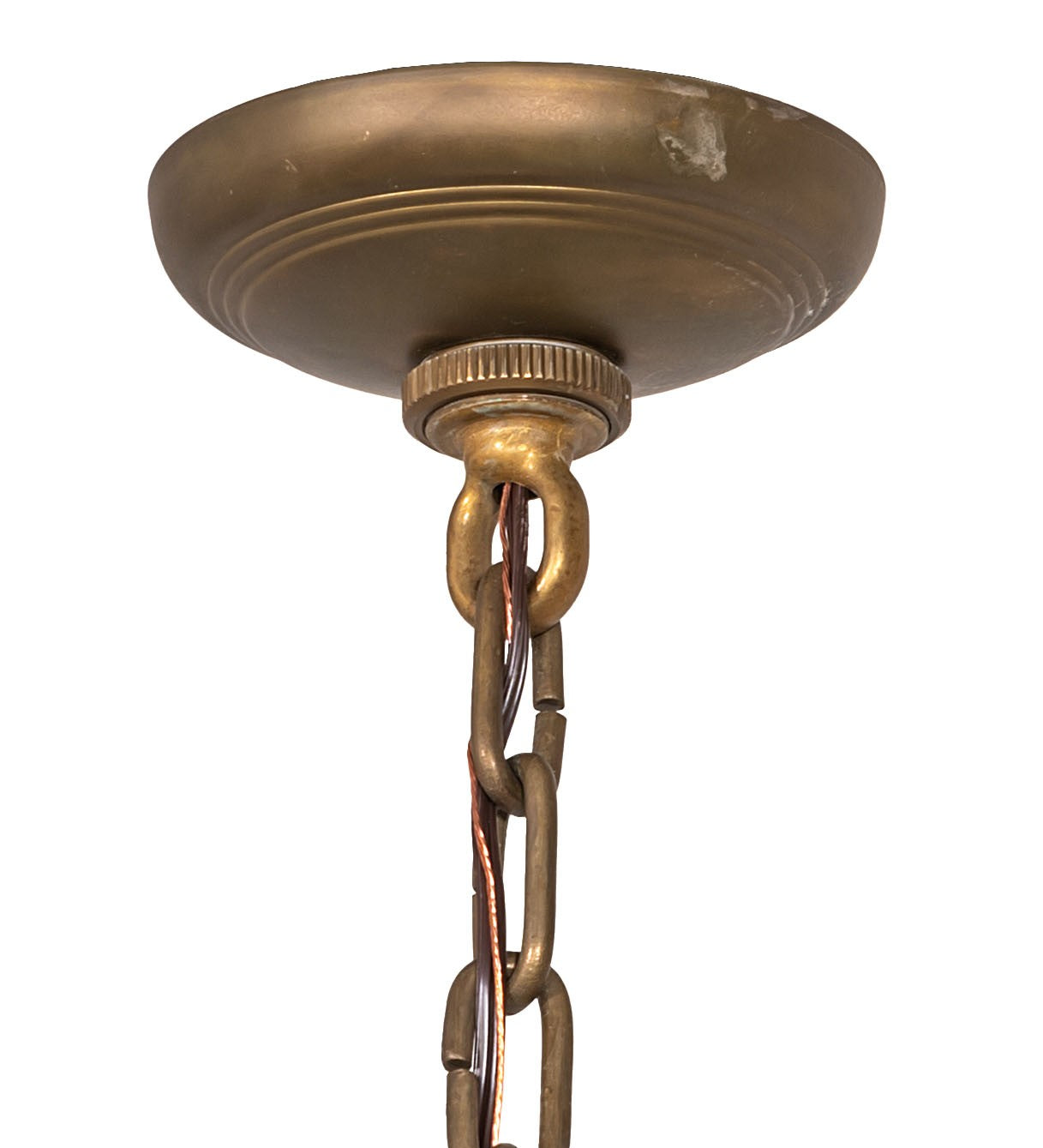 Meyda Tiffany - 269909 - One Light Pendant - Corrina - Vintage Brass