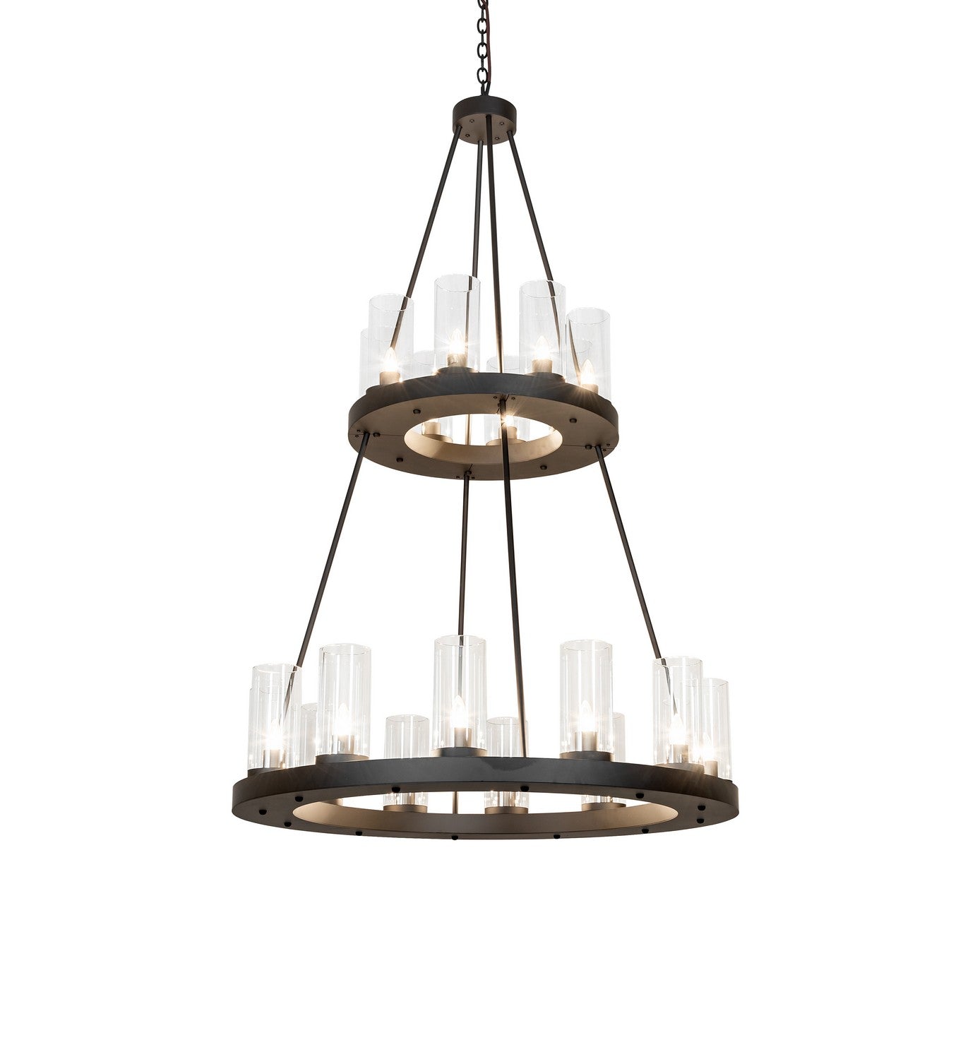 Meyda Tiffany - 271033 - 20 Light Chandelier - Loxley - Oil Rubbed Bronze