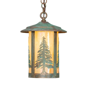 Meyda Tiffany - 271181 - One Light Pendant - Fulton - Verdigris