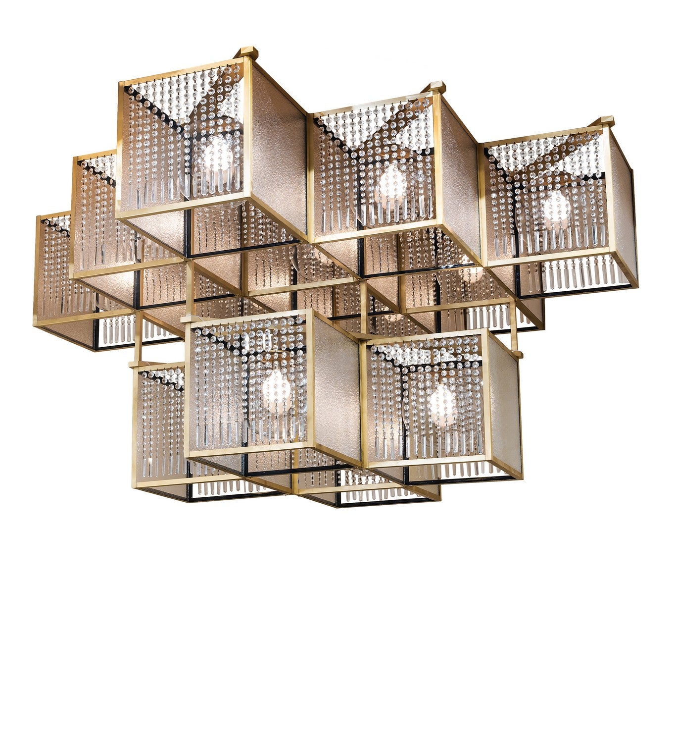 Meyda Tiffany - 271438 - LED Chandelier - Blackburn - Satin Brass