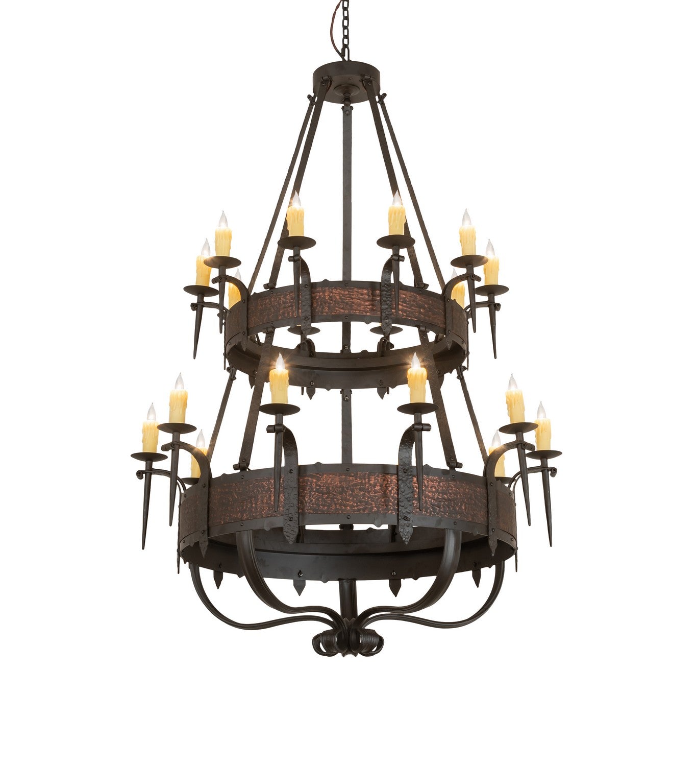 Meyda Tiffany - 272226 - 20 Light Chandelier - Costello - Oil Rubbed Bronze