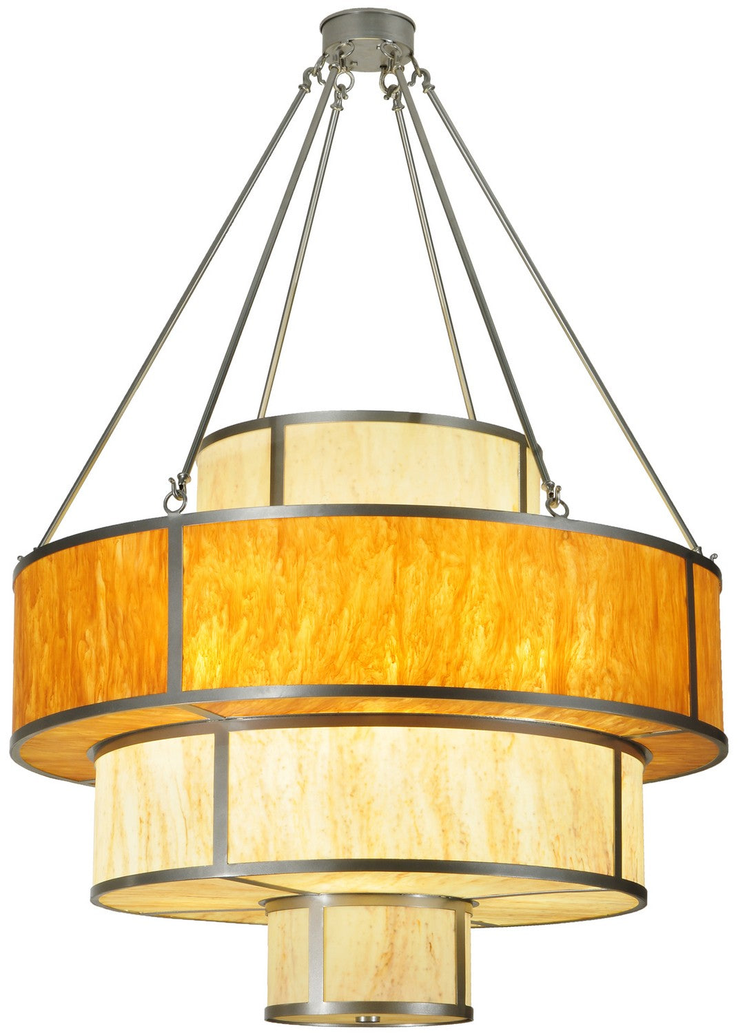 Meyda Tiffany - 273387 - 12 Light Pendant - Jayne - Nickel