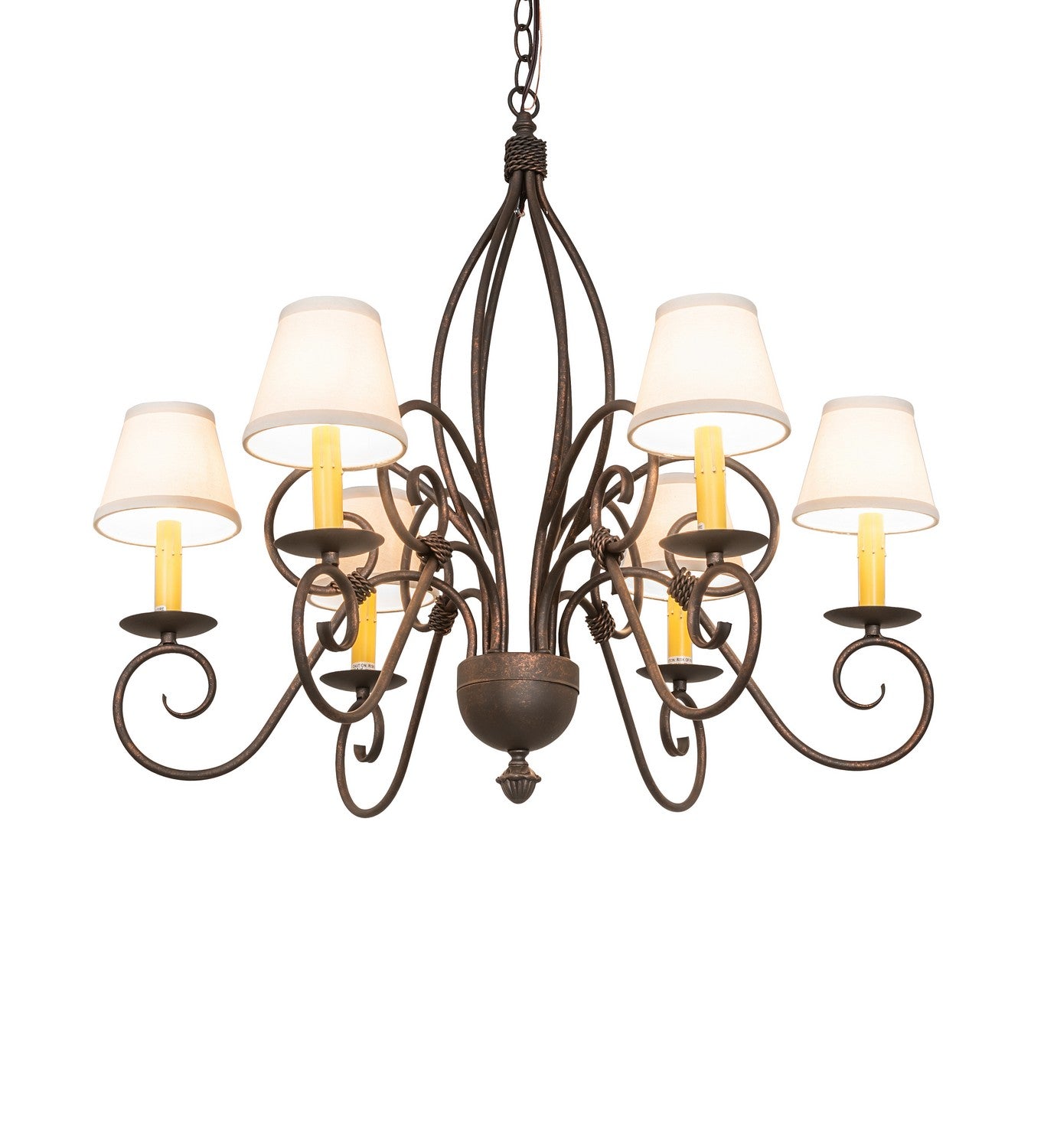 Meyda Tiffany - 273534 - Six Light Chandelier - Squire