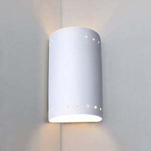 A-19 - 207CNR-A31 - One Light Wall Sconce - Islands of Light - Satin White