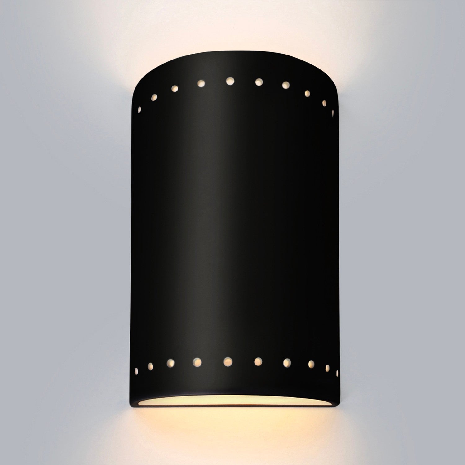 A-19 - 208ADA-A30-WET-1LEDE26 - LED Wall Sconce - Islands of Light - Slate Black