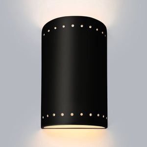 A-19 - 208ADA-A30-WET-1LEDE26 - LED Wall Sconce - Islands of Light - Slate Black