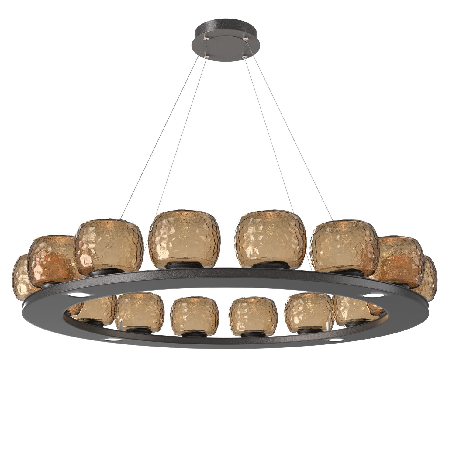 Hammerton Studio - CHB0091-0D-GP-B-CA1-L3 - LED Chandelier - Vessel - Graphite