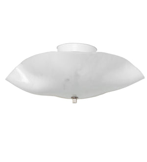 Meyda Tiffany - 274424 - Three Light Flushmount - Atelier - White