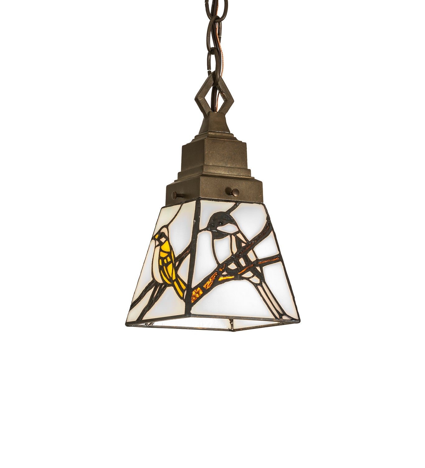 Meyda Tiffany - 275048 - One Light Mini Pendant - Backyard Friends