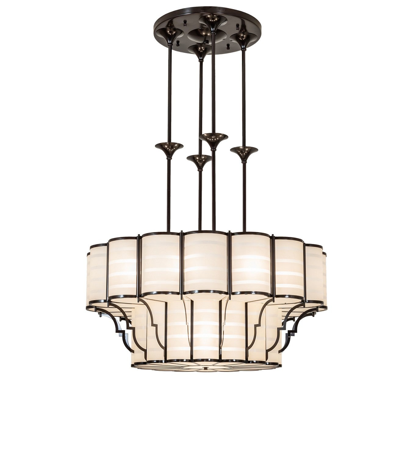 Meyda Tiffany - 275258 - LED Pendant - Alastair - Dark Bronze