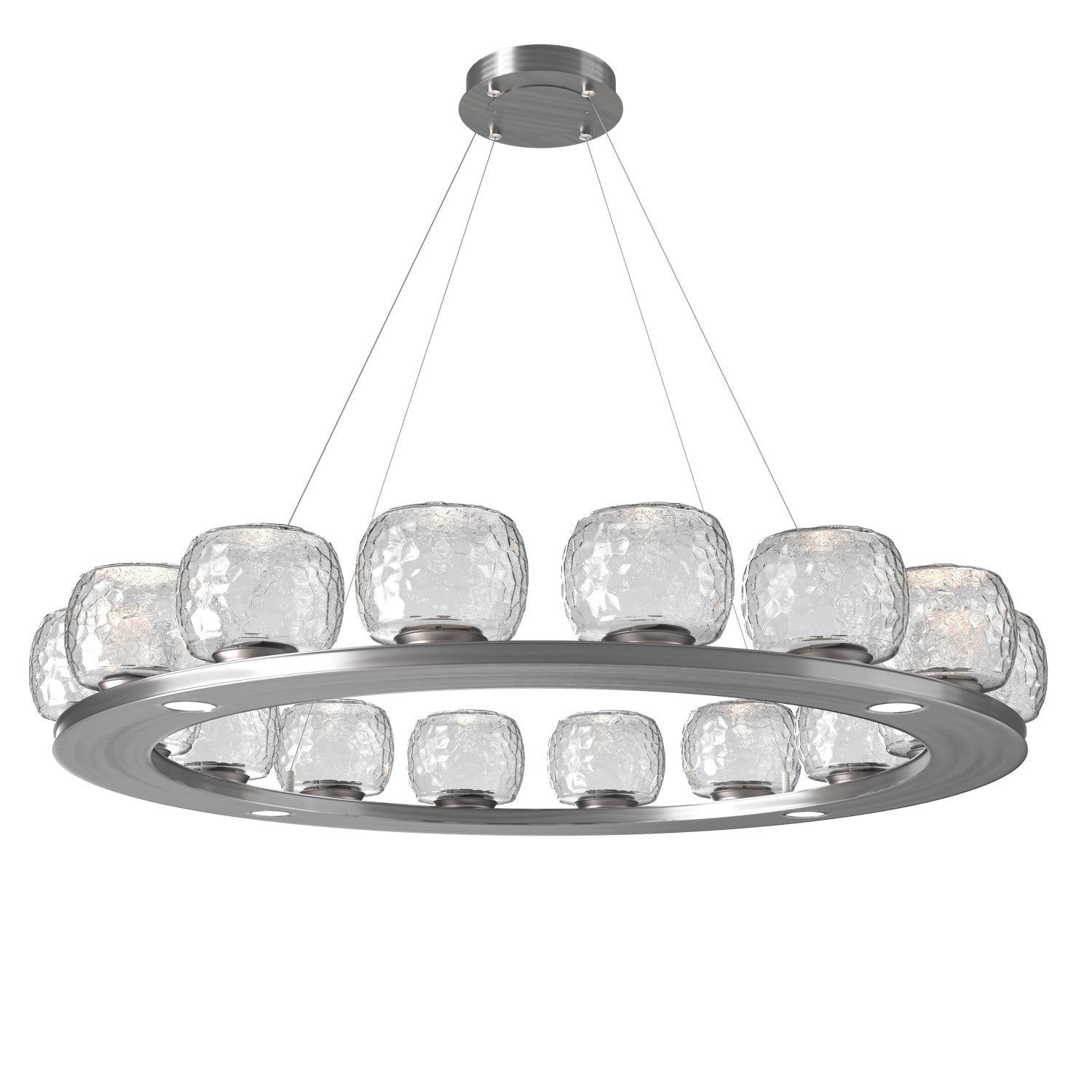 Hammerton Studio - CHB0091-0D-SN-C-CA1-L1 - LED Pendant - Vessel - Satin Nickel