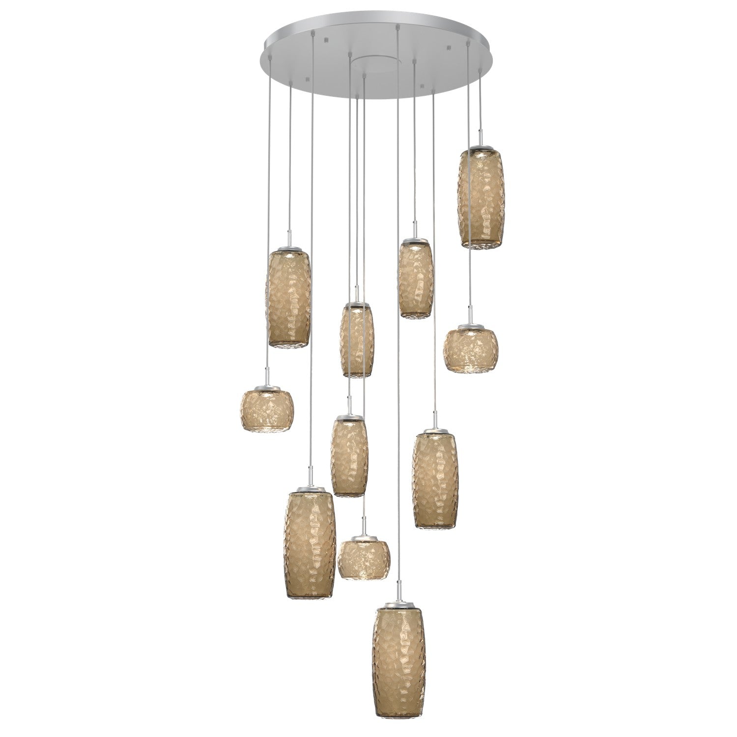 Hammerton Studio - CHB0091-11-CS-B-C01-L1 - LED Pendant - Vessel - Classic Silver