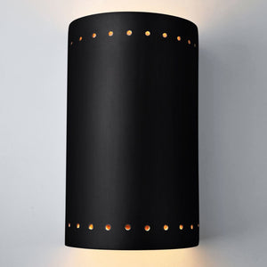 A-19 - 220-A30-WET-1LEDE26 - LED Wall Sconce - Islands of Light - Slate Black