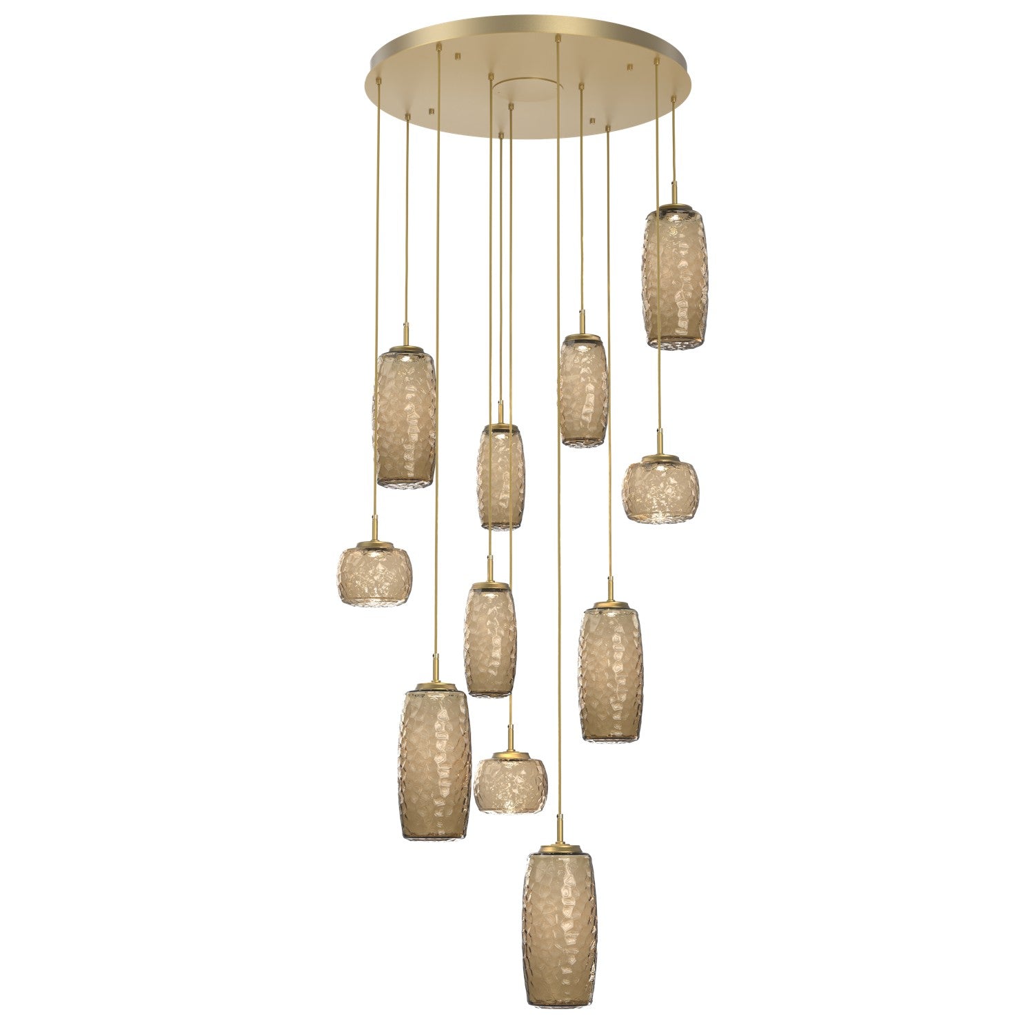 Hammerton Studio - CHB0091-11-GB-B-C01-L1 - LED Pendant - Vessel - Gilded Brass