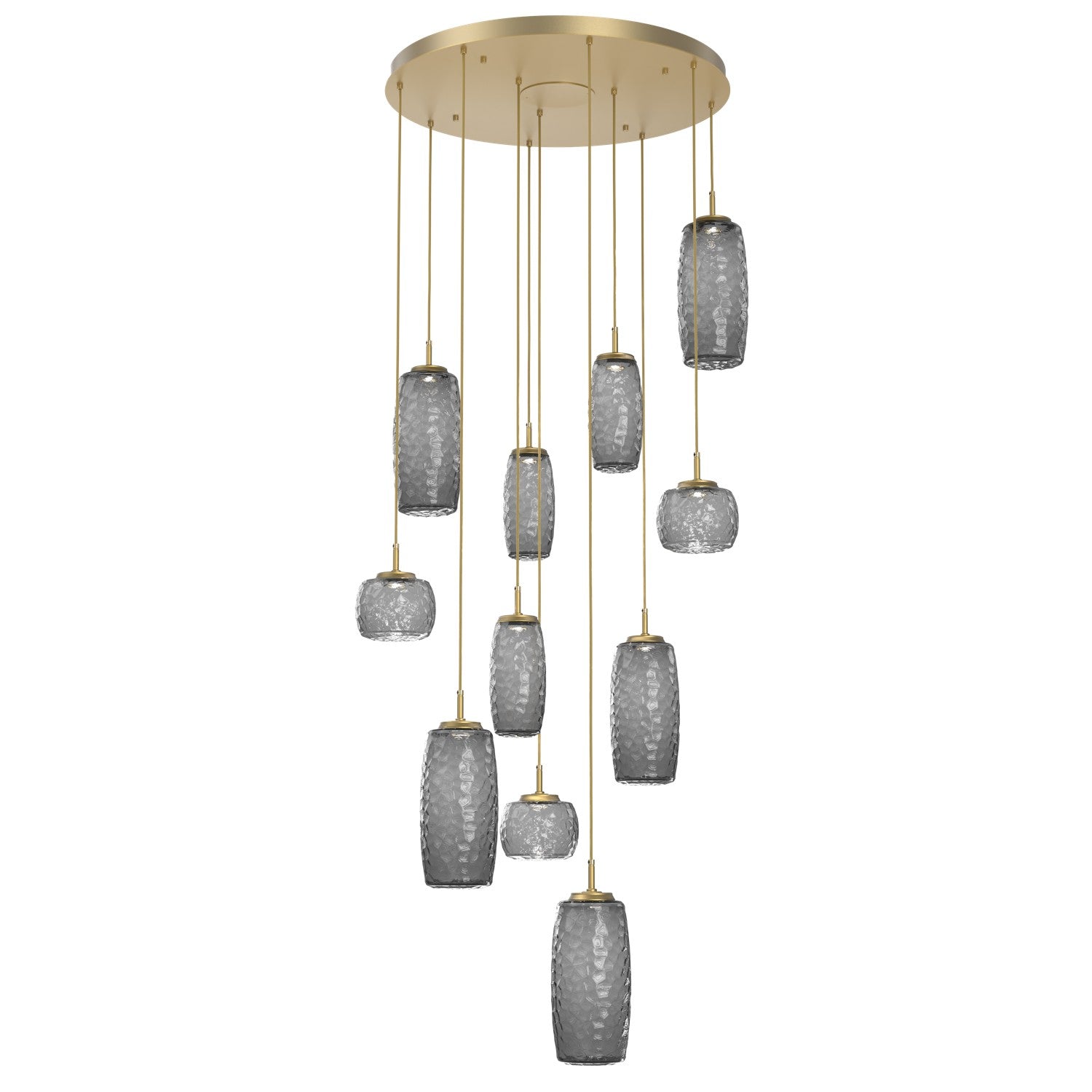 Hammerton Studio - CHB0091-11-GB-S-C01-L1 - LED Pendant - Vessel - Gilded Brass