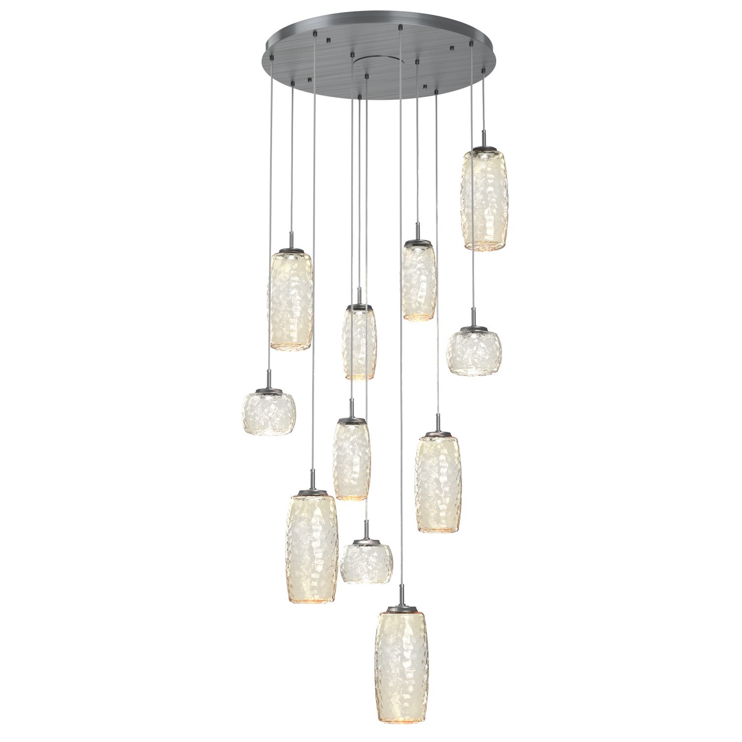 Hammerton Studio - CHB0091-11-GM-A-C01-L1 - LED Pendant - Vessel - Gunmetal