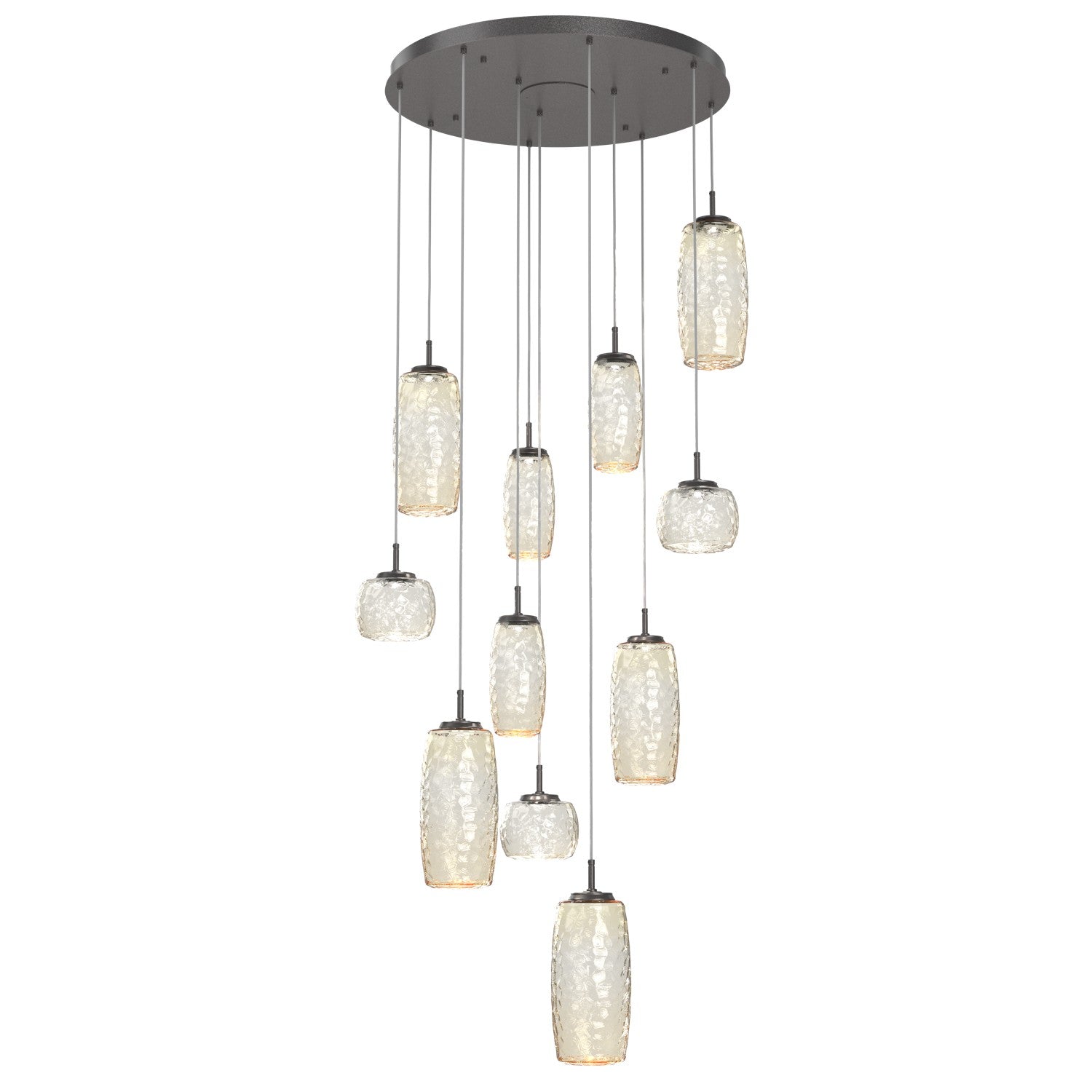 Hammerton Studio - CHB0091-11-GP-A-C01-L1 - LED Pendant - Vessel - Graphite