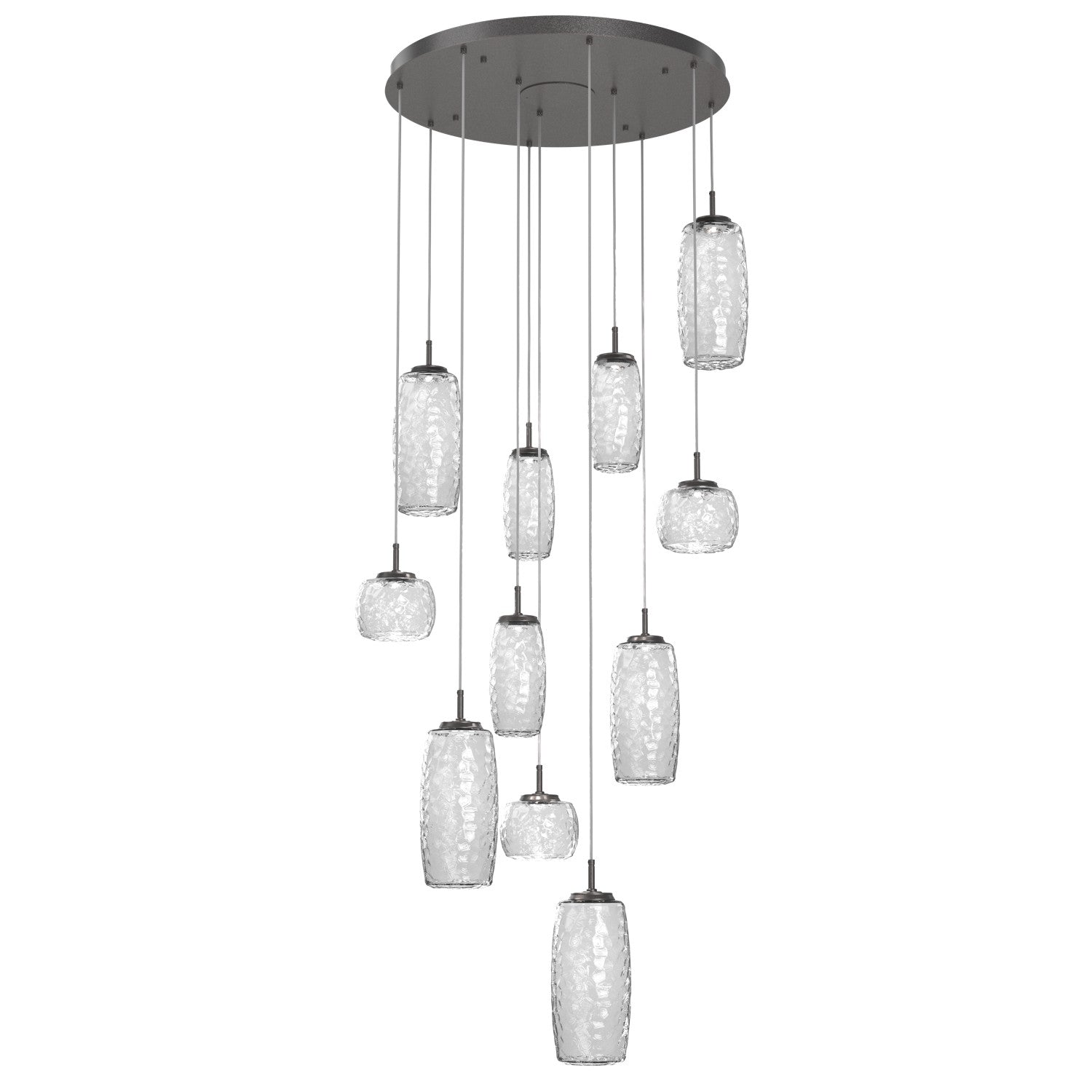 Hammerton Studio - CHB0091-11-GP-C-C01-L1 - LED Pendant - Vessel - Graphite