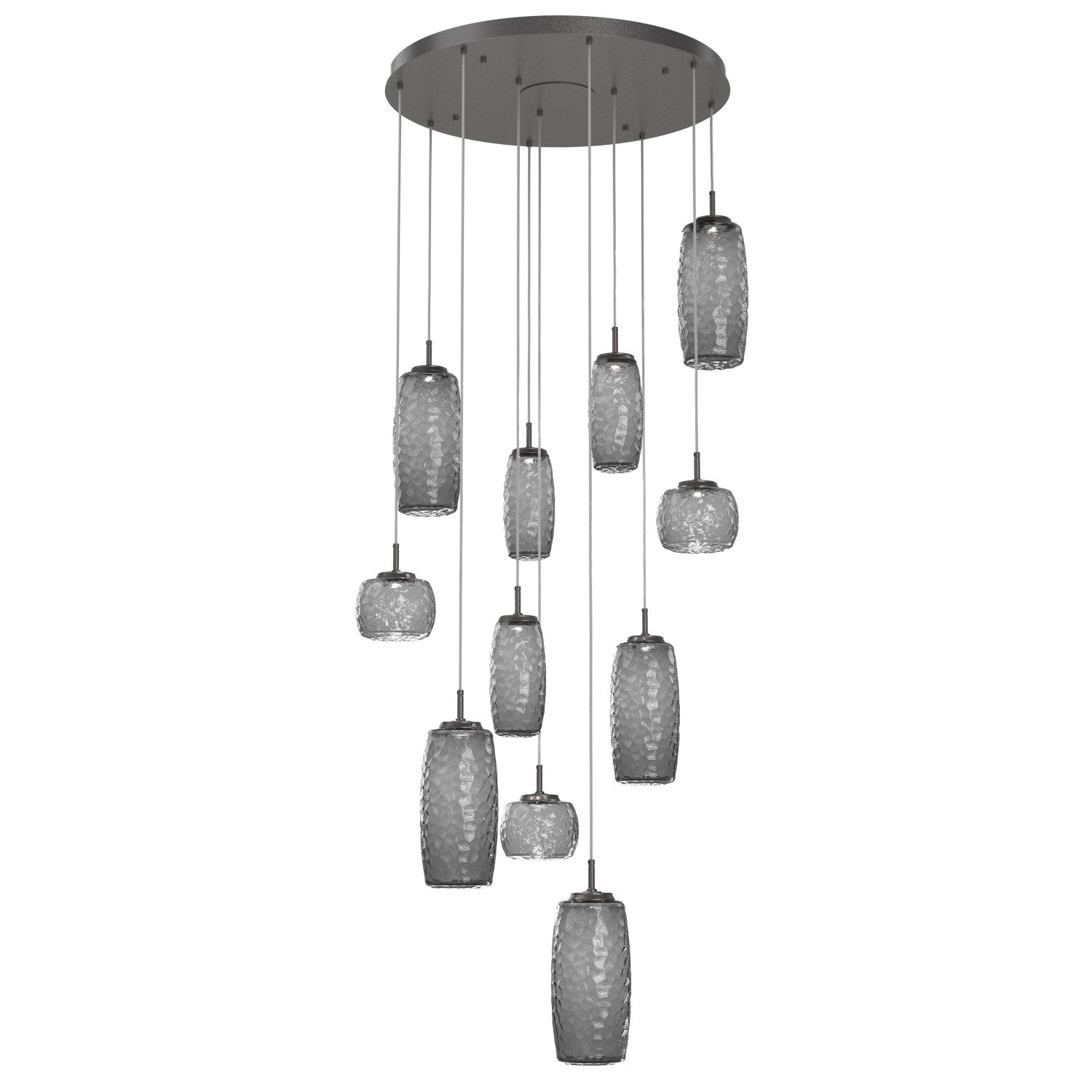 Hammerton Studio - CHB0091-11-GP-S-C01-L3 - LED Pendant - Vessel - Graphite