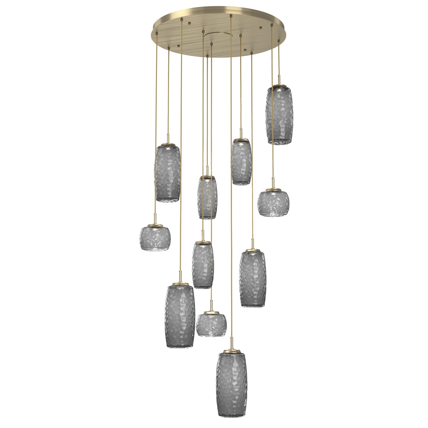 Hammerton Studio - CHB0091-11-HB-S-C01-L1 - LED Pendant - Vessel - Heritage Brass