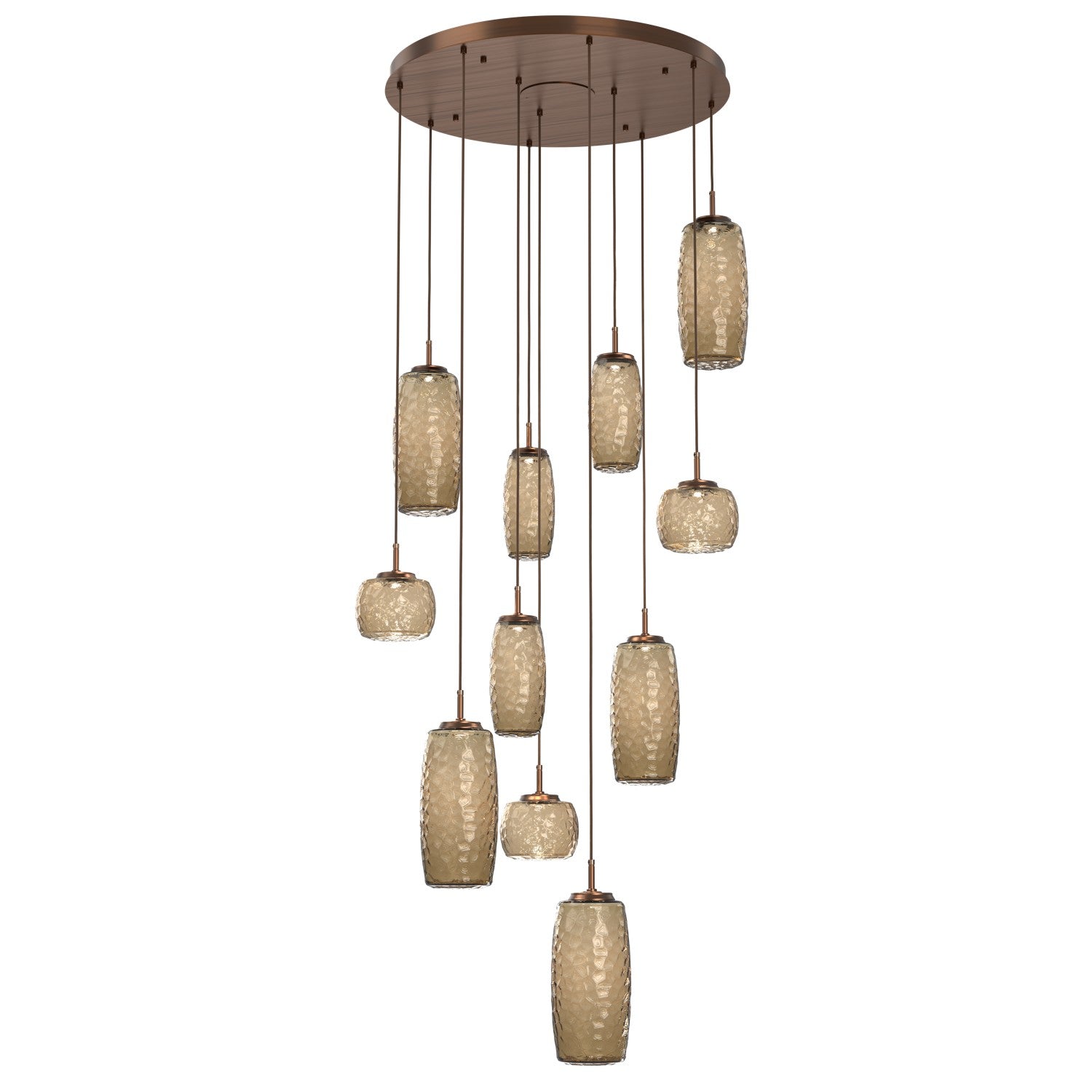 Hammerton Studio - CHB0091-11-RB-B-C01-L1 - LED Pendant - Vessel - Oil Rubbed Bronze