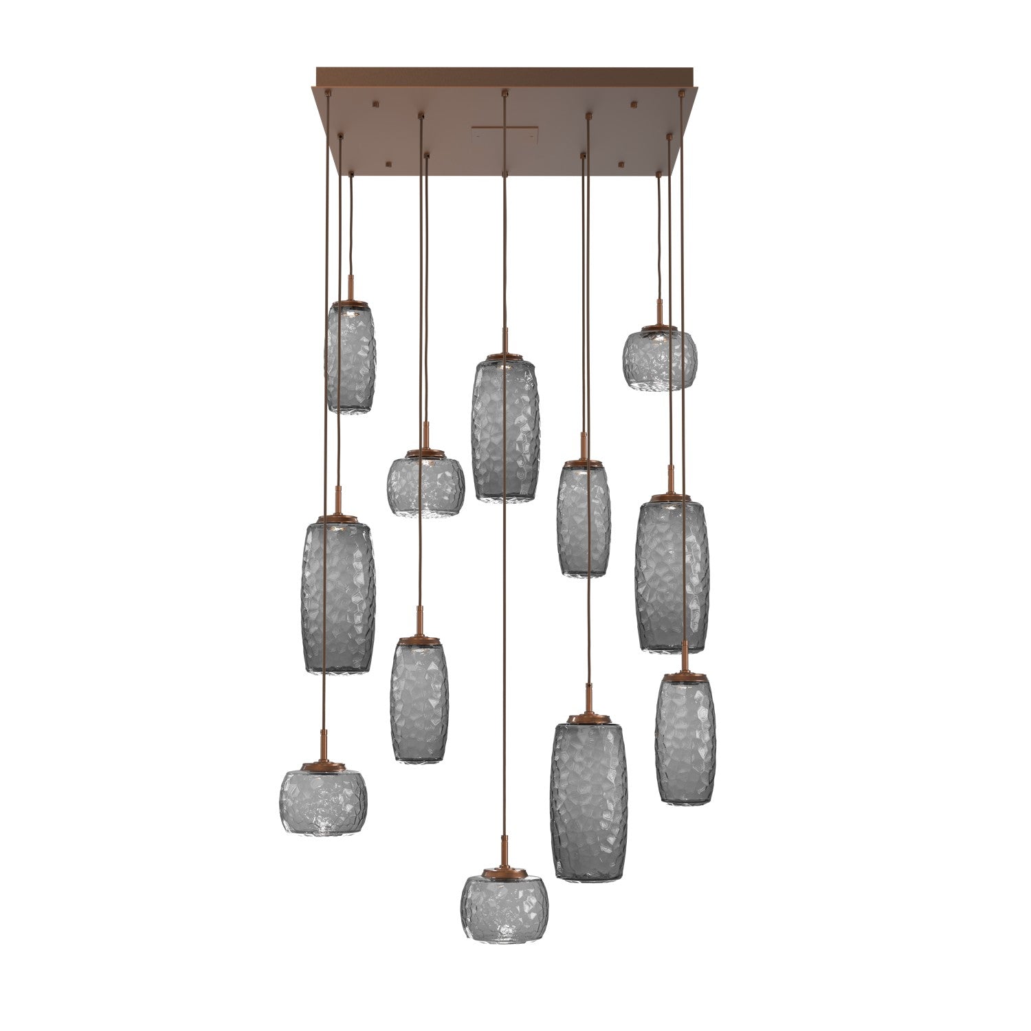 Hammerton Studio - CHB0091-12-BB-S-C01-L1 - LED Pendant - Vessel - Burnished Bronze