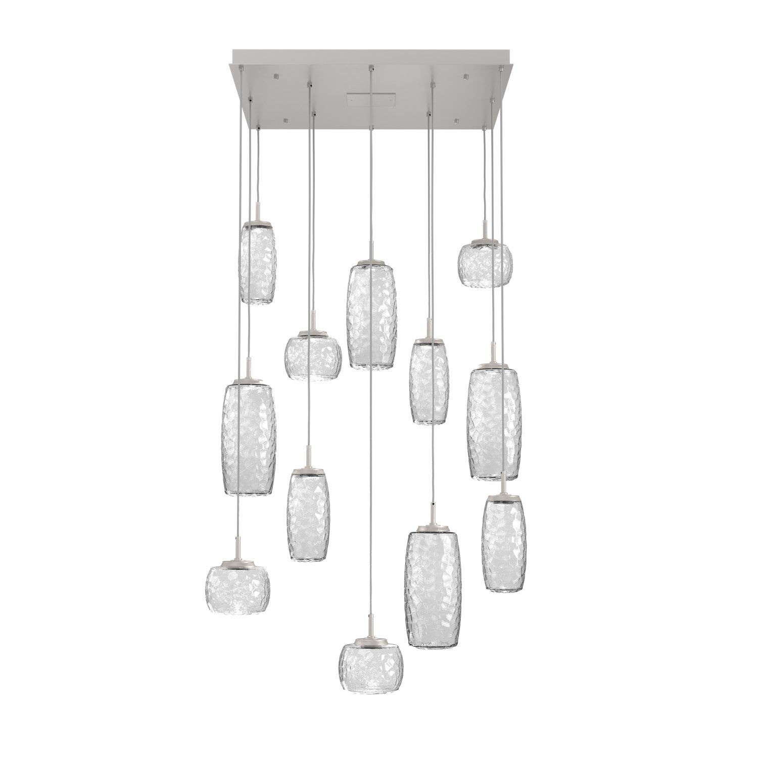 Hammerton Studio - CHB0091-12-BS-C-C01-L3 - LED Pendant - Vessel - Beige Silver