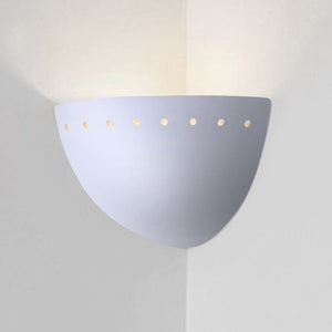 A-19 - 306CNR-A31 - One Light Wall Sconce - Islands of Light - Satin White