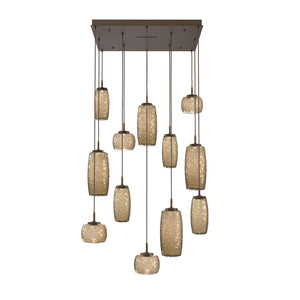 Hammerton Studio - CHB0091-12-FB-B-C01-L1 - LED Pendant - Vessel - Flat Bronze