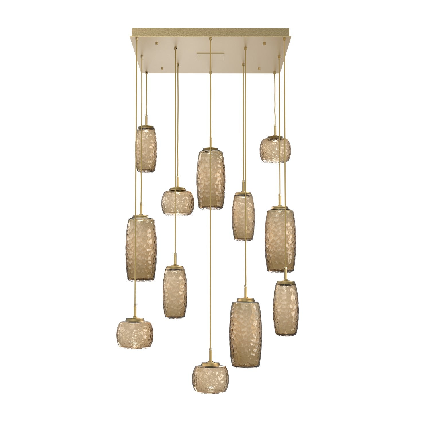 Hammerton Studio - CHB0091-12-GB-B-C01-L1 - LED Pendant - Vessel - Gilded Brass