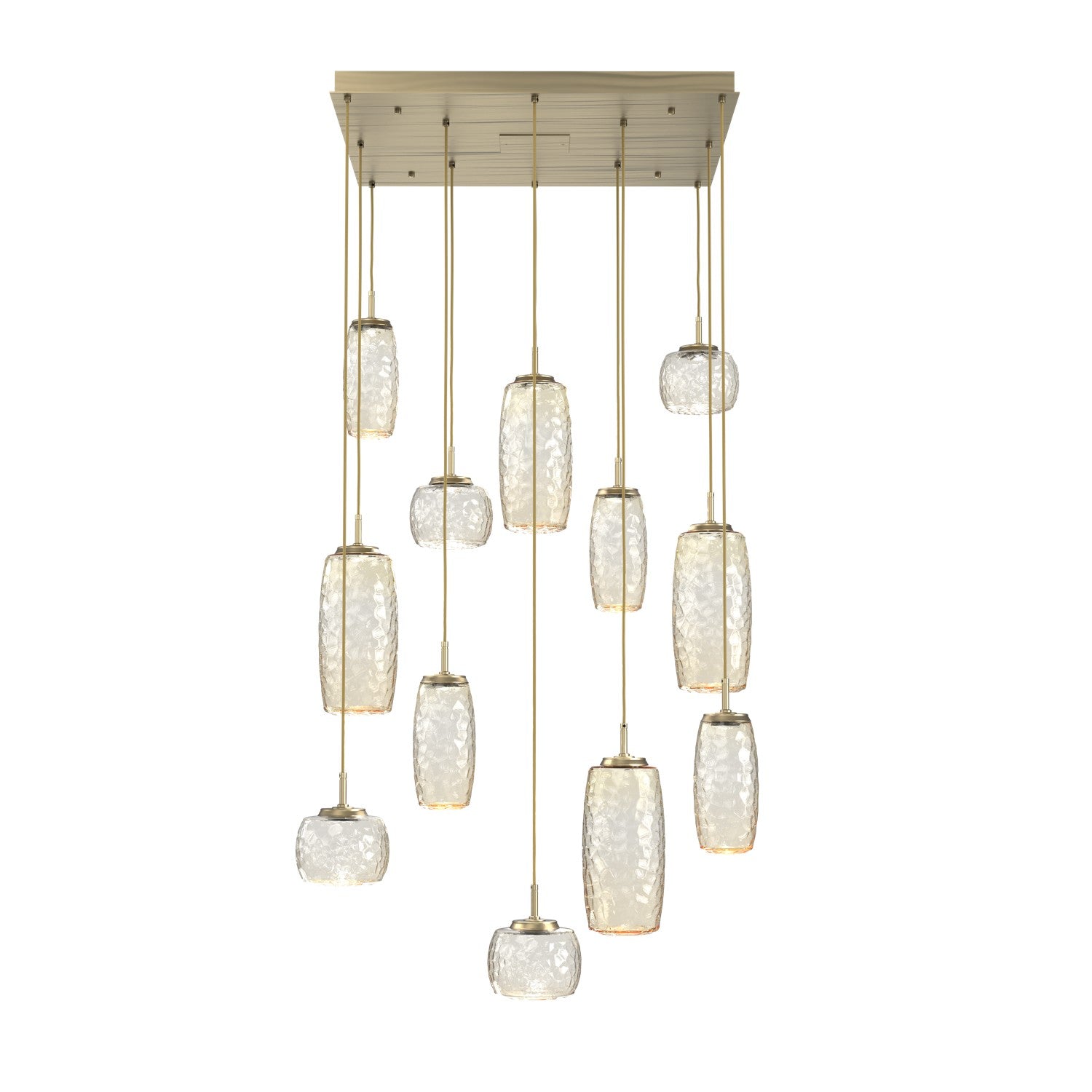 Hammerton Studio - CHB0091-12-HB-A-C01-L1 - LED Pendant - Vessel - Heritage Brass